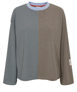 NÜMPH | ALEXA MIX BLOUSE - AIRY BLUE