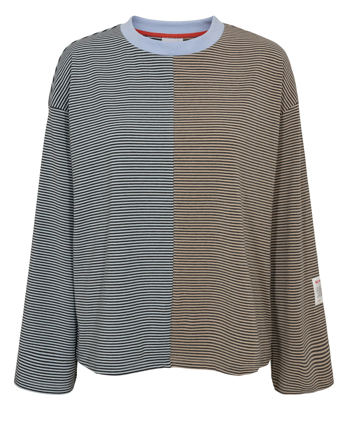 NÜMPH | ALEXA MIX BLOUSE - AIRY BLUE