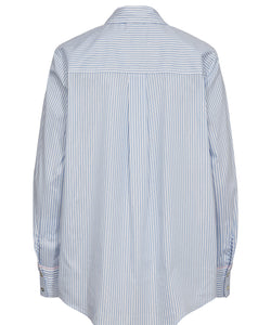 NÜMPH | LILI SEQUINS SHIRT - FLOATY BLUE
