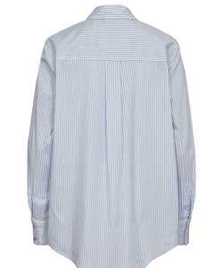 NÜMPH | LILI SEQUINS SHIRT - FLOATY BLUE