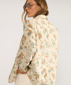 NÜMPH | HARPA OVERSIZE BLAZER - WHITECAP GREY