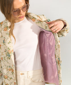 NÜMPH | HARPA OVERSIZE BLAZER - WHITECAP GREY