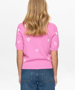 NÜMPH | MALITTA CARDIGAN - FUCHSIA PINK