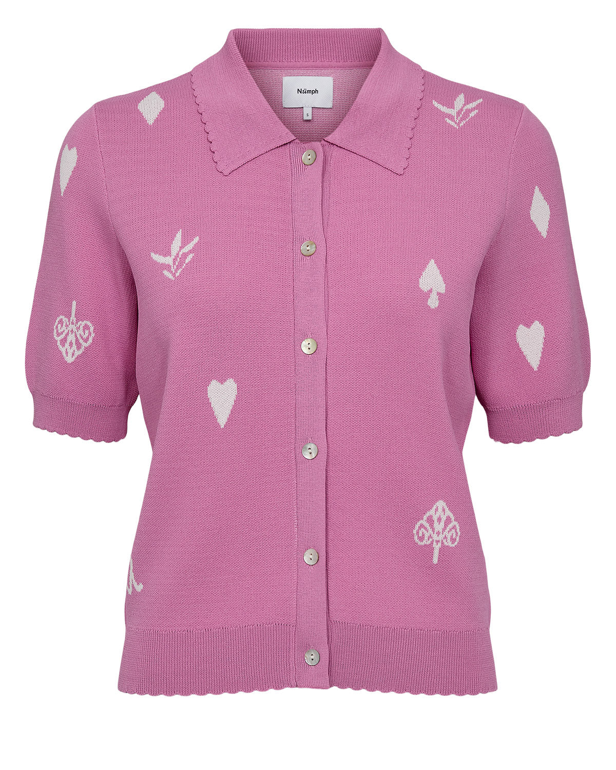 NÜMPH | MALITTA CARDIGAN - FUCHSIA PINK