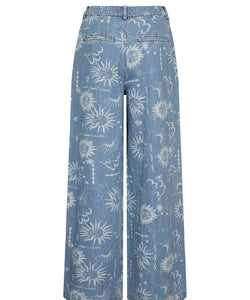 NÜMPH | GISELLY HR WIDE JEANS - LIGHT BLUE DENIM