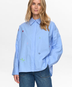 NÜMPH | JUNA SHIRT - HYDRANGEA