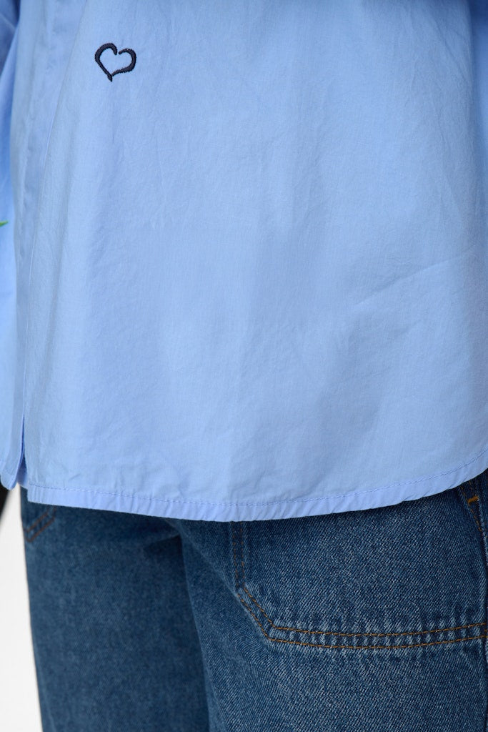 NÜMPH | JUNA SHIRT - HYDRANGEA