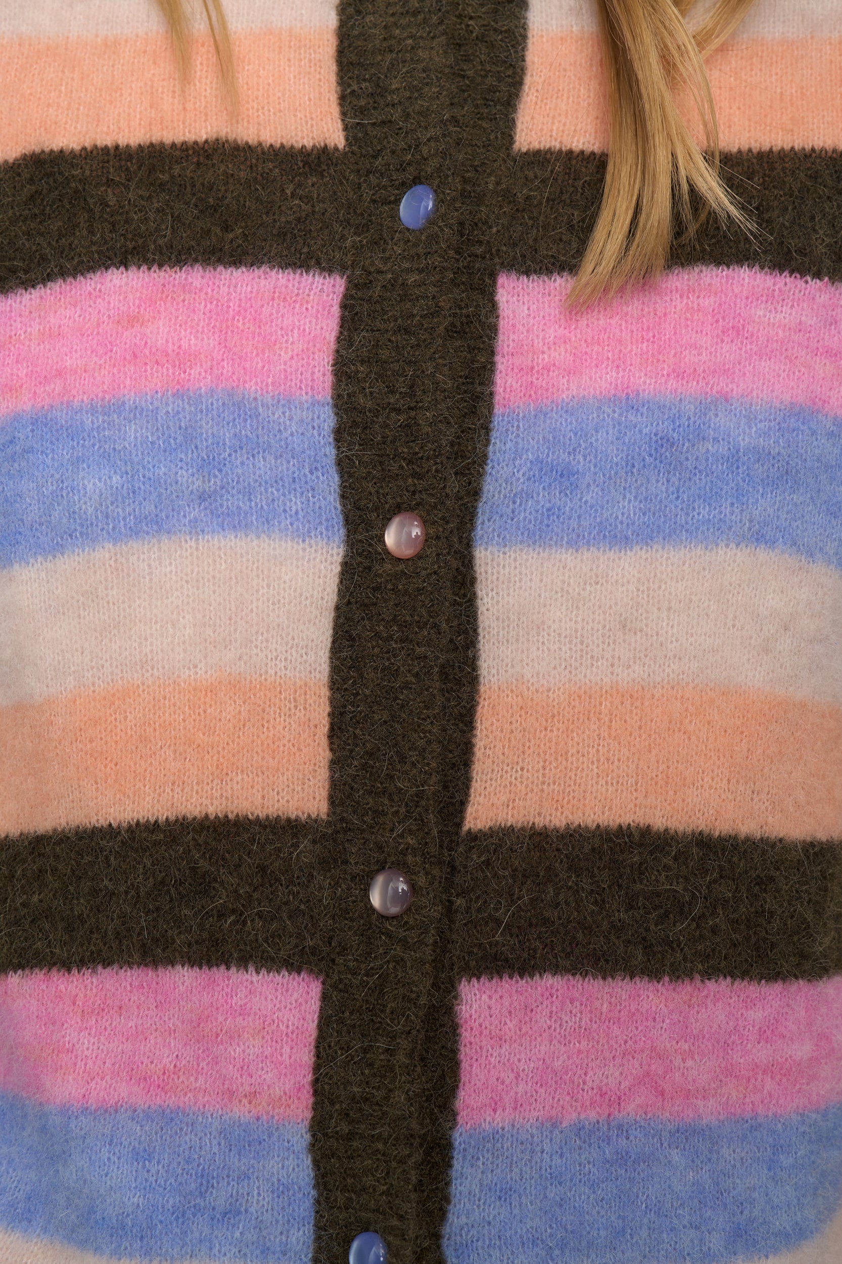 NÜMPH | RIETTE STRIPY VEST - SEA TURTLE