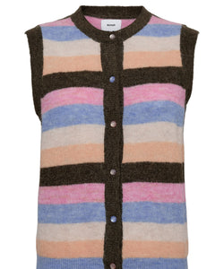 NÜMPH | RIETTE STRIPY VEST - SEA TURTLE