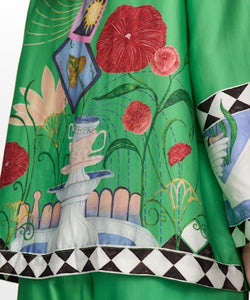 NÜMPH | ADELINA SHIRT - VIBRANT GREEN