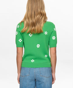 NÜMPH | MARGITTA CARDIGAN - VIBRANT GREEN