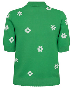 NÜMPH | MARGITTA CARDIGAN - VIBRANT GREEN