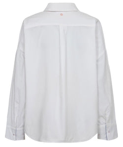 NÜMPH | JUNA SHIRT - CLOUD DANCER