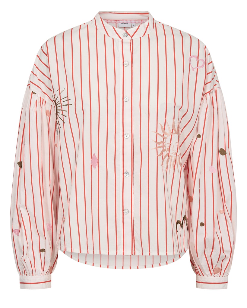 NÜMPH | SOLEIMA SHIRT - CLOUD DANCER