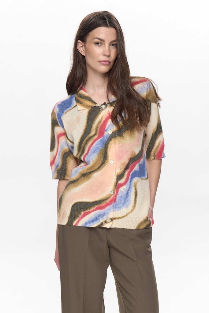 NÜMPH | SIKKA CARDIGAN - ALMOST MAUVE