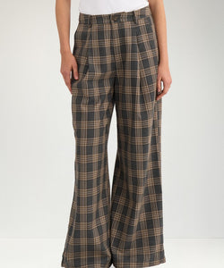 NÜMPH | KAMALA PANTS - DARK GREY MELANGE