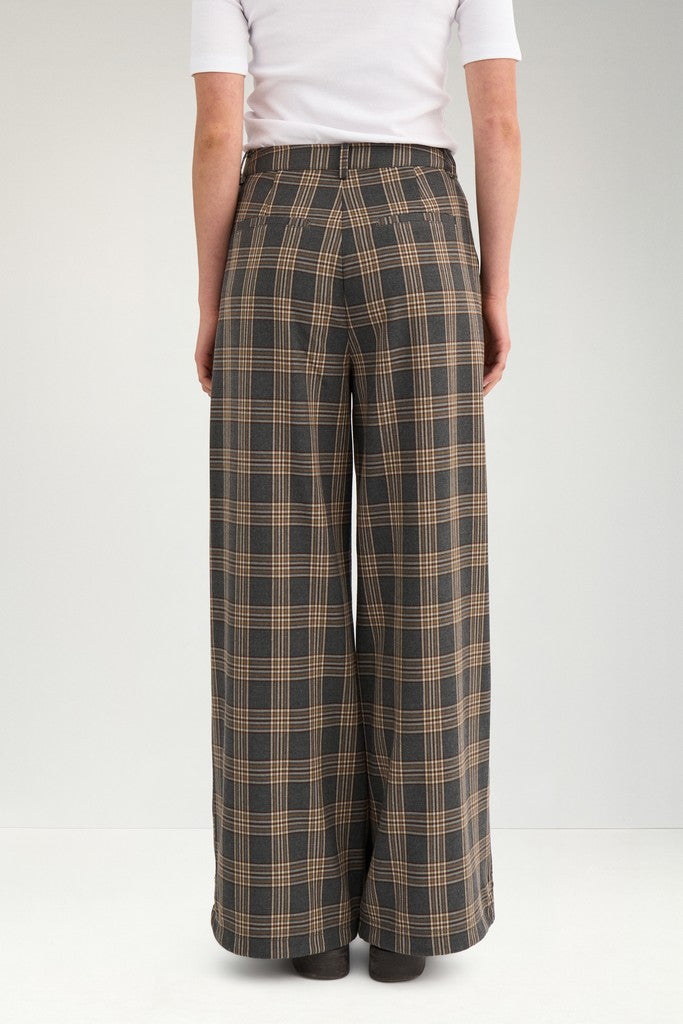 NÜMPH | KAMALA PANTS - DARK GREY MELANGE