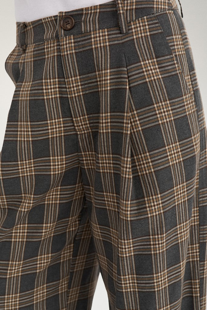 NÜMPH | KAMALA PANTS - DARK GREY MELANGE
