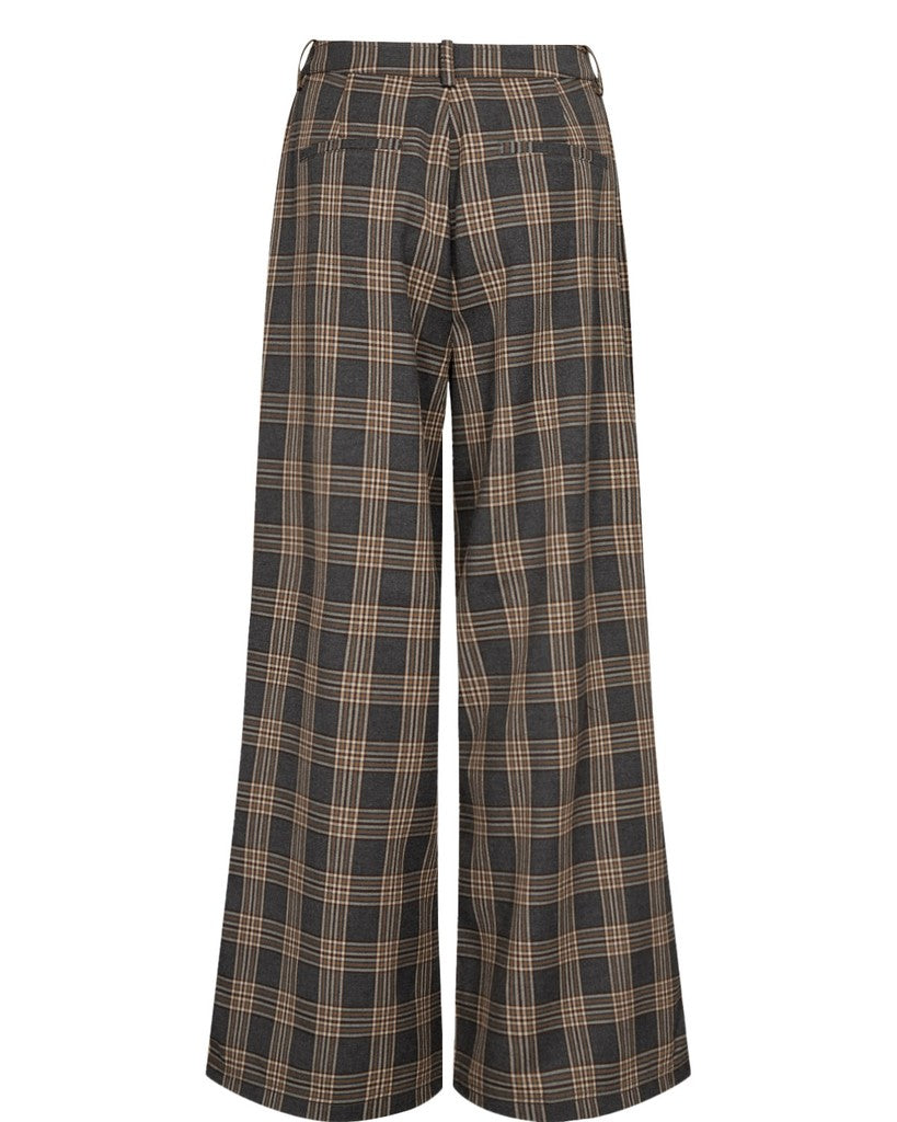 NÜMPH | KAMALA PANTS - DARK GREY MELANGE