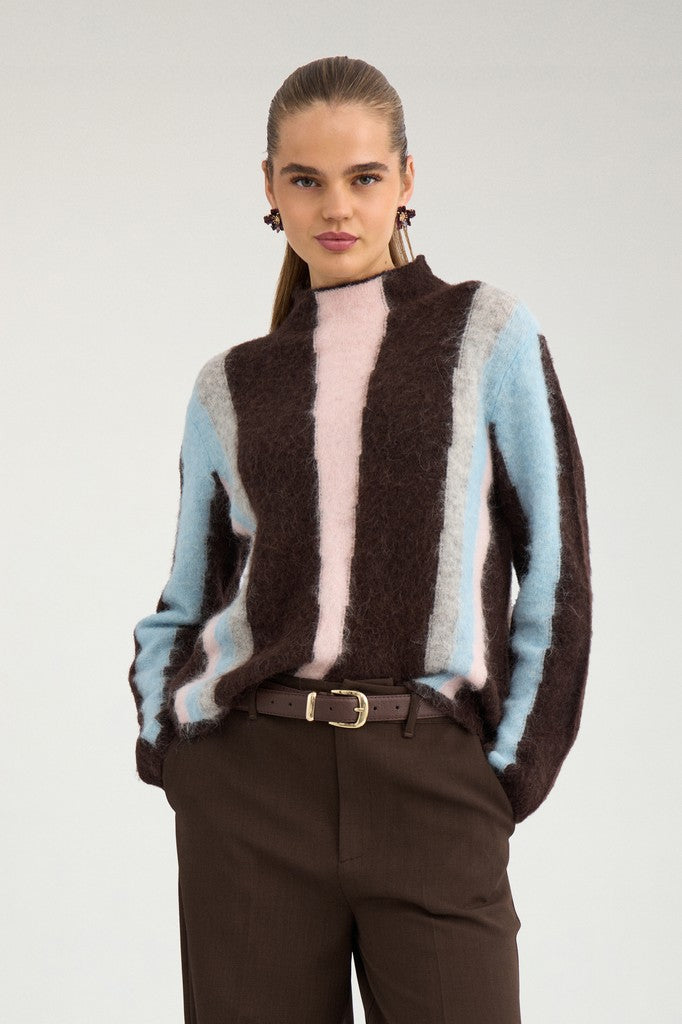 NÜMPH | RIETTE SIMMA PULLOVER - FORGET ME NOT