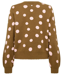 NÜMPH | MILAS PULLOVER - FIR GREEN