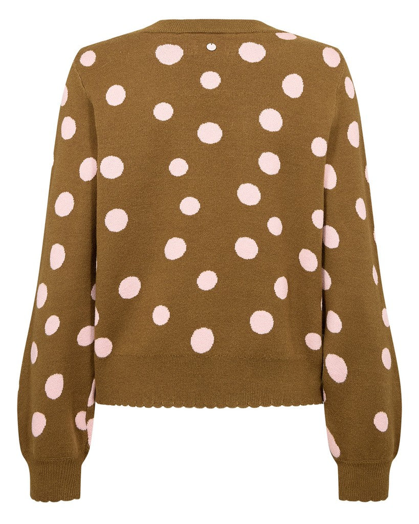 NÜMPH | MILAS PULLOVER - FIR GREEN