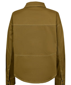 NÜMPH | KATTI SHIRT - FIR GREEN