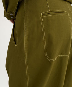 NÜMPH | BARREL PANTS - FIR GREEN