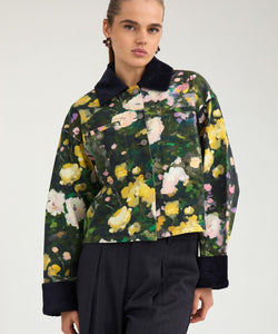 NÜMPH | LISSA SHORT JACKET -  BOTANICAL GARDEN