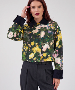 NÜMPH | LISSA SHORT JACKET -  BOTANICAL GARDEN