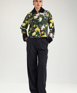 NÜMPH | LISSA SHORT JACKET -  BOTANICAL GARDEN