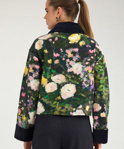 NÜMPH | LISSA SHORT JACKET -  BOTANICAL GARDEN