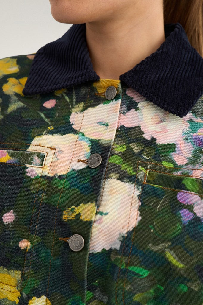 NÜMPH | LISSA SHORT JACKET -  BOTANICAL GARDEN