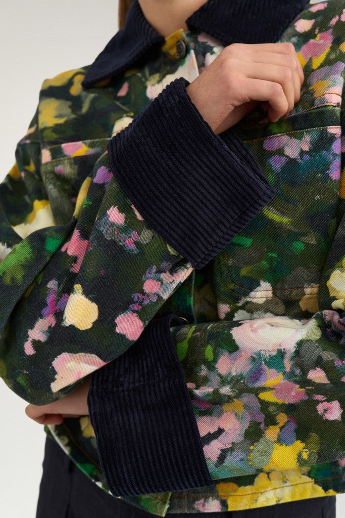 NÜMPH | LISSA SHORT JACKET -  BOTANICAL GARDEN