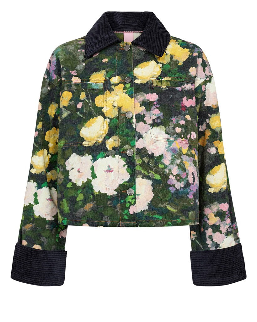 NÜMPH | LISSA SHORT JACKET -  BOTANICAL GARDEN