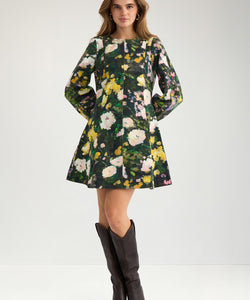 NÜMPH | LISSA LS DRESS -  BOTANICAL GARDEN