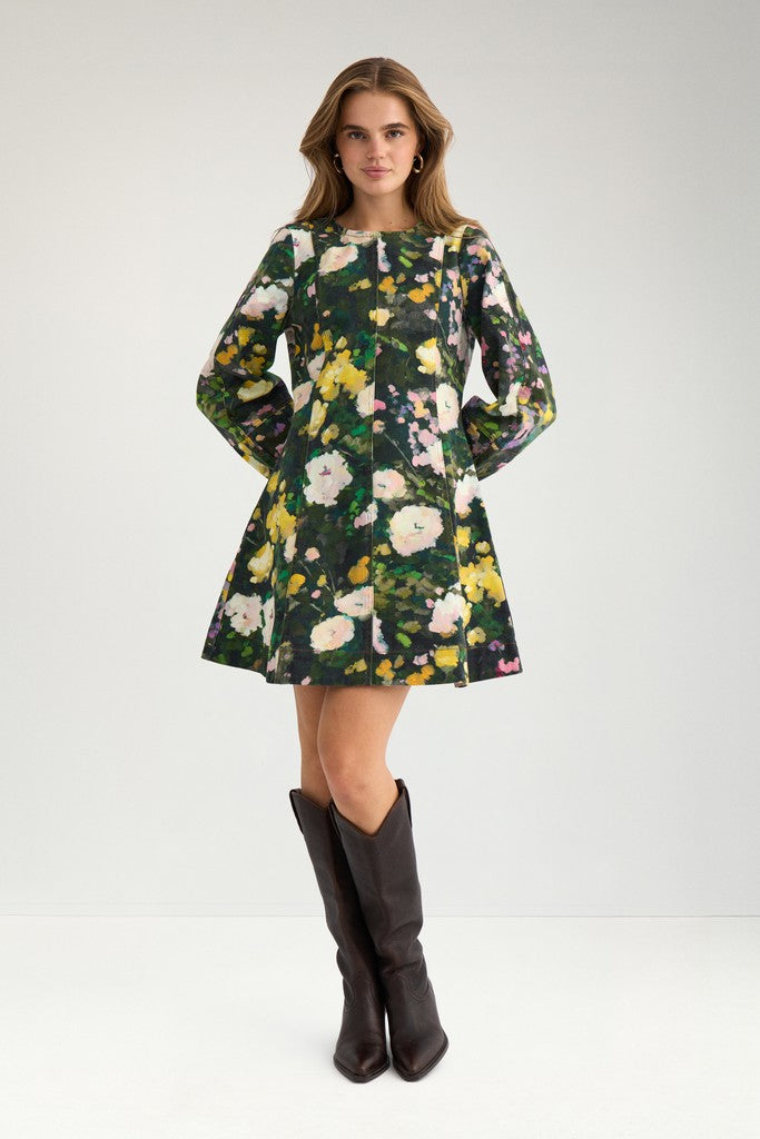 NÜMPH | LISSA LS DRESS -  BOTANICAL GARDEN