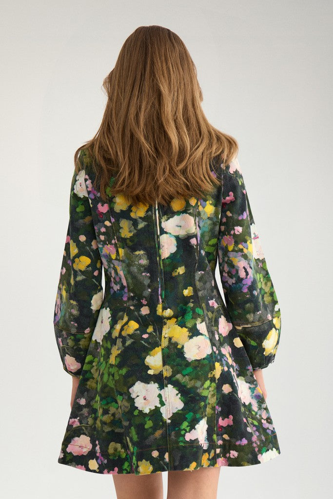 NÜMPH | LISSA LS DRESS -  BOTANICAL GARDEN