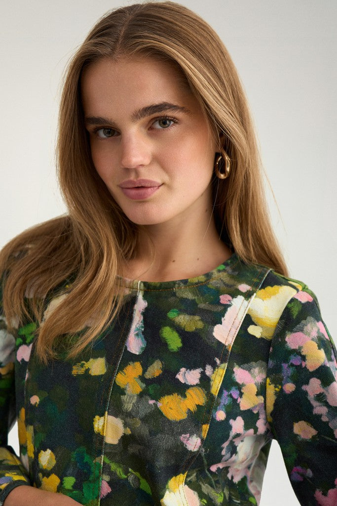 NÜMPH | LISSA LS DRESS -  BOTANICAL GARDEN