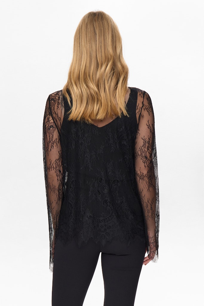 NÜMPH | SANSA SHIRT - CAVIAR