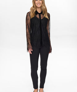 NÜMPH | SANSA SHIRT - CAVIAR