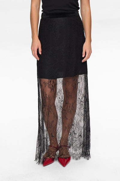 NÜMPH | SANSA SKIRT - CAVIAR