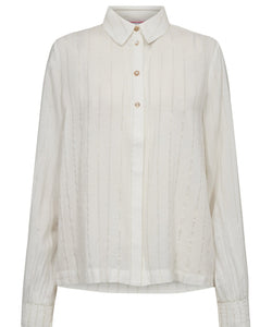 NÜMPH | TESSY SHIRT - CLOUD DANCER