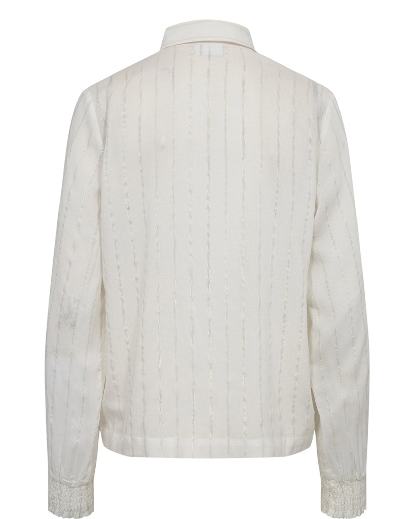 NÜMPH | TESSY SHIRT - CLOUD DANCER