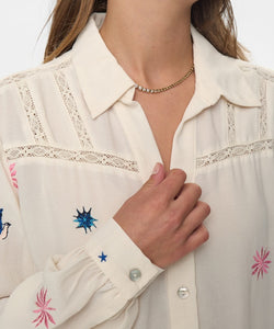 NÜMPH | TEKNA SHIRT - PRISTINE