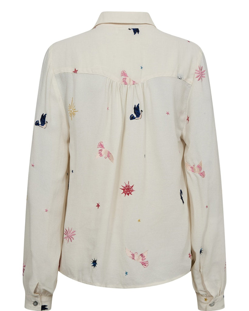 NÜMPH | TEKNA SHIRT - PRISTINE