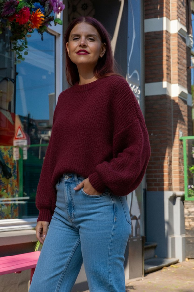 FIEN KNIT - BORDEAUX