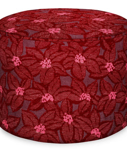 PALAIS SUSTAINABLE LUXURY | POUF MICHELLE - PINK & BORDEAU