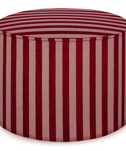 PALAIS SUSTAINABLE LUXURY | POUF JACKIE - BORDEAUX & ROSÉ