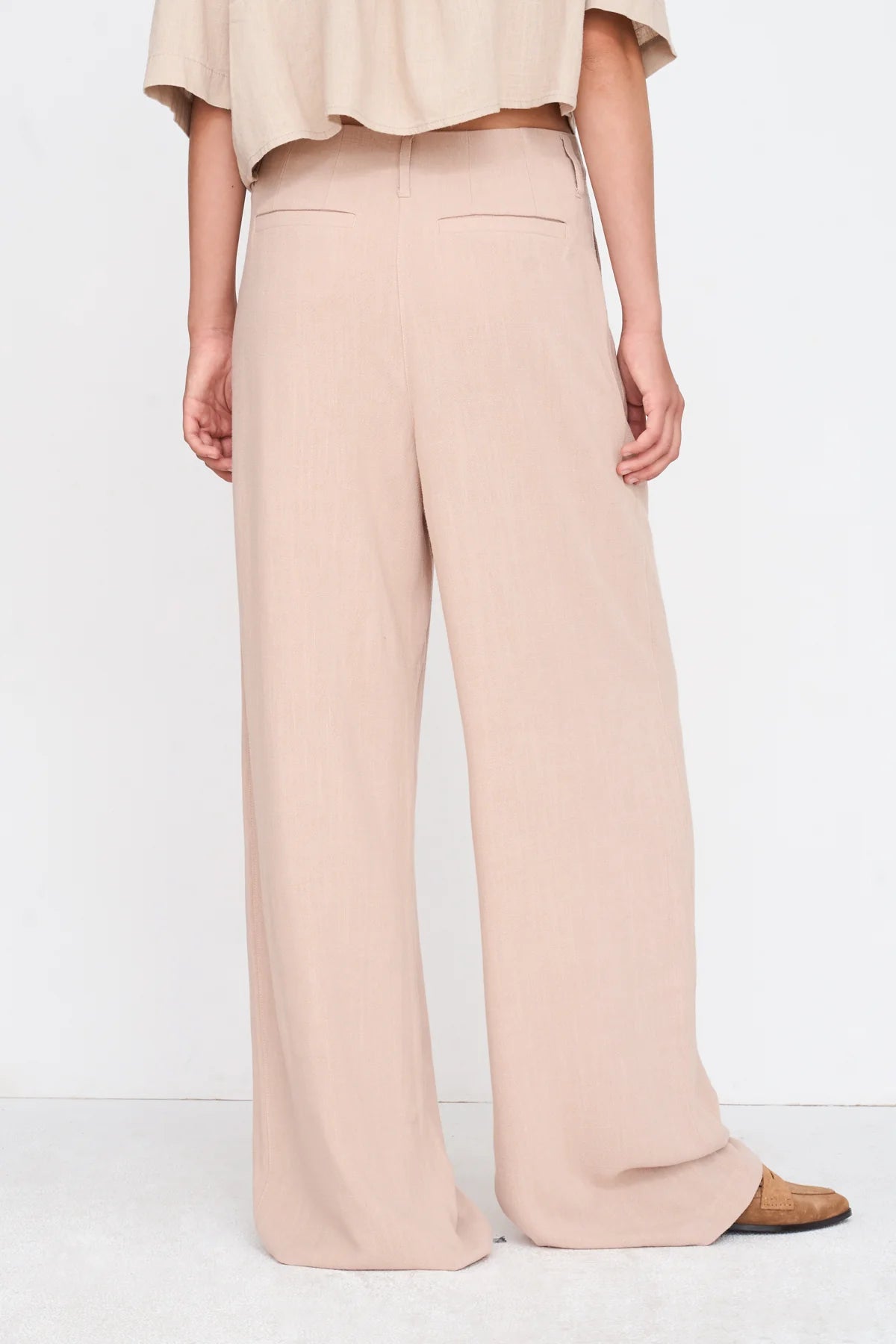 KAYLEE PANTALON PANTS EXTRA TALL - BEIGE